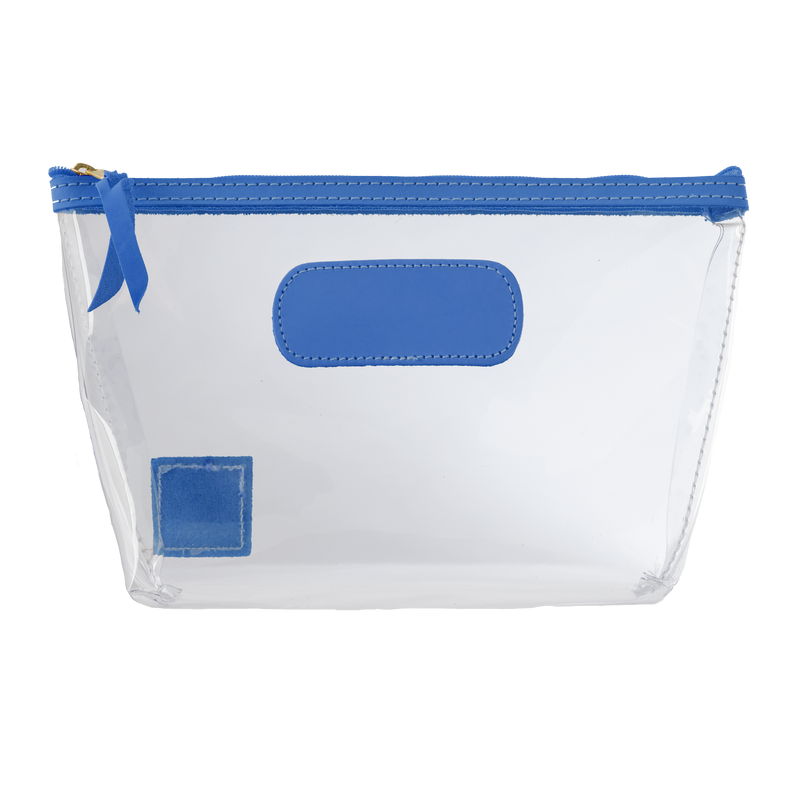 Jon Hart Design - Travel - Clear Grande - Royal Blue Leather