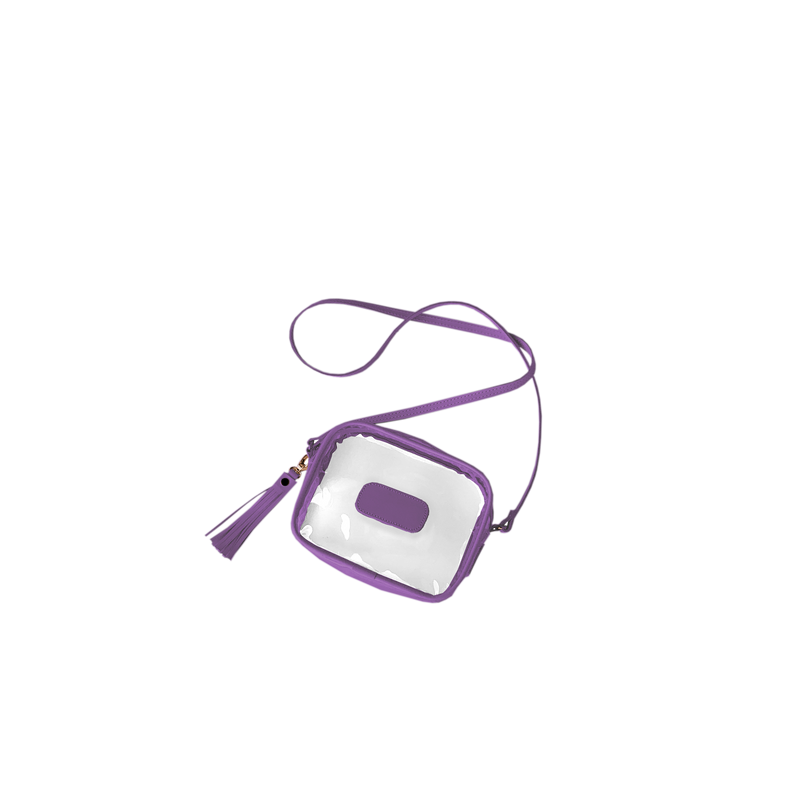 Jon Hart Design - Totes and Crossbodies - Clear Lola - Plum