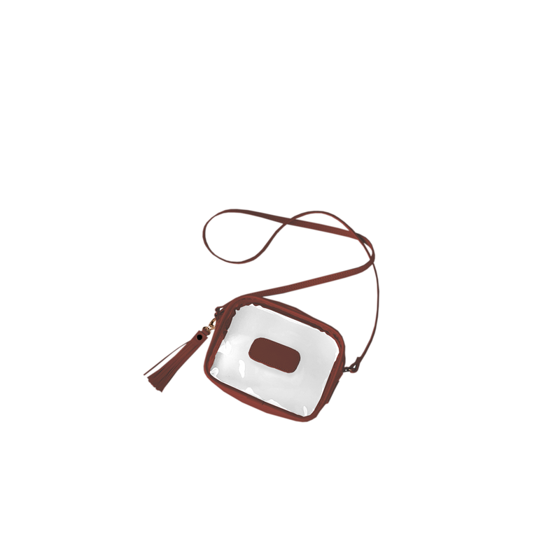 Jon Hart Design - Totes and Crossbodies - Clear Lola - Wine