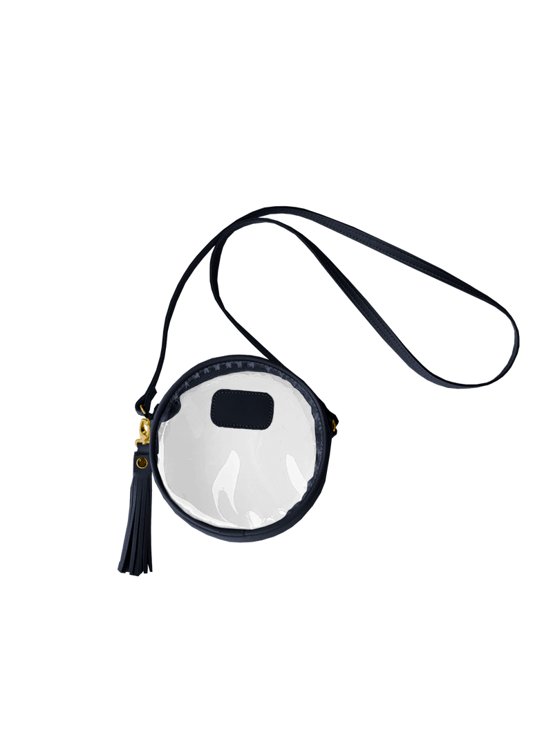 Jon Hart Design - Totes and Crossbodies - Clear Luna - Navy