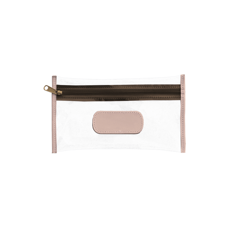 Jon Hart Design - Clear Pouch - Saddle Webbing