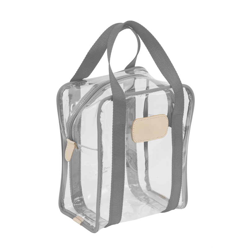 Jon Hart Design - Travel - Clear Shag Bag - Slate Webbing