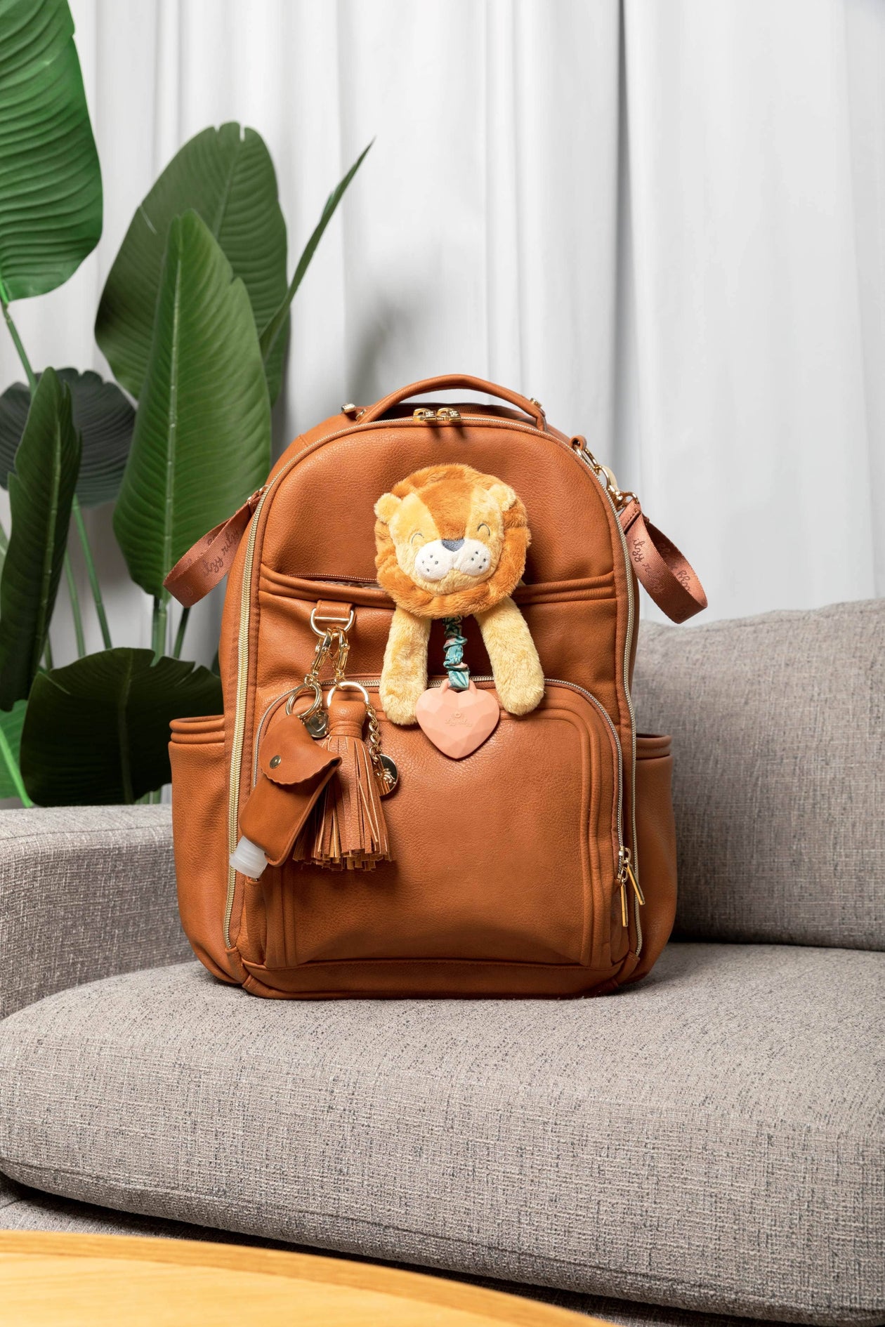 baby diaper backpack leather Itzy Ritzy Boss Plus Bag Designed to look like an everyday backpack first and a parent bag second UPPER Leather Diaper Bag Backpack