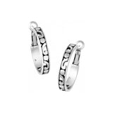 Contempo Small Hoop Earrings, view 2
