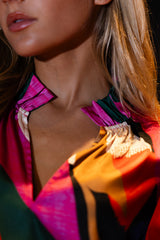 Phoebe Top in Solar Vines - image 5