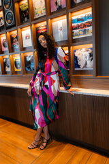 Bronte Dress in Solar Vines - image 2