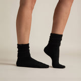 Faceplant Dreams - Soft Fuzzy Lounge Socks: Pink
