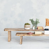 Mango Wood Nesting Pedestals, Set of 2 by Creative Co-op