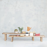Mango Wood Nesting Pedestals, Set of 2 by Creative Co-op