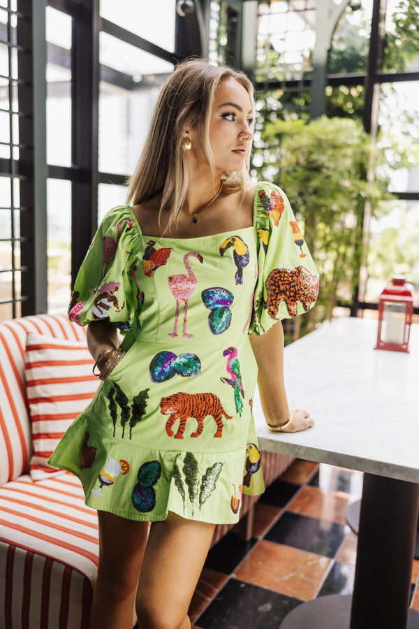 Queen of Sparkles - Dress - Drink and Animals