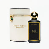 JoeJo + Nebria Dubai fragrance spray with cream Luxe vegan leather case