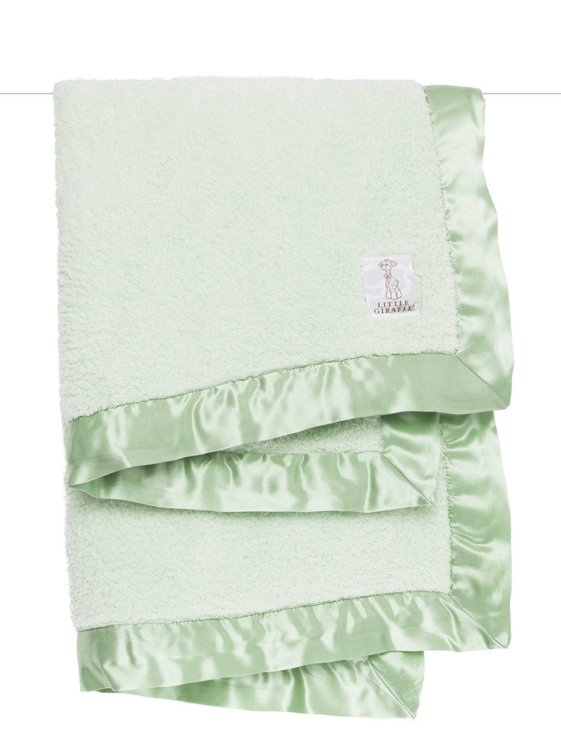 Little Giraffe - Chenille Baby Blanket: Unboxed / White