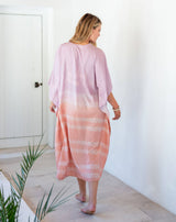 Palm Springs Kaftan: Shoreline Blue / OS