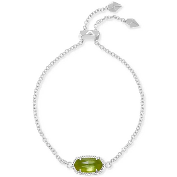 Elaina Silver Adjustable Chain Bracelet Kendra Scott Julien s a Lifestyle Store