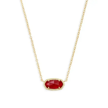 Kendra scott ruby red necklace deals