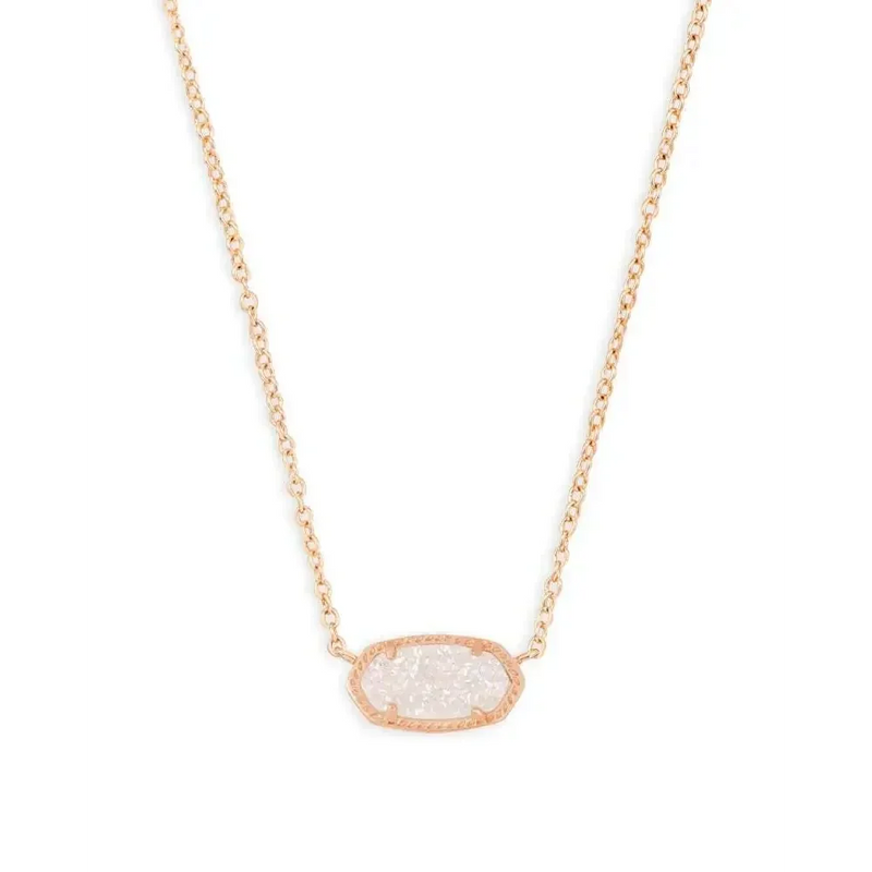 Kendra Scott - Elisa Pendant Necklace In Rose Gold