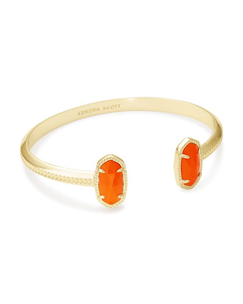 Kendra Scott - Elton Gold Cuff Bracelet - Orange
