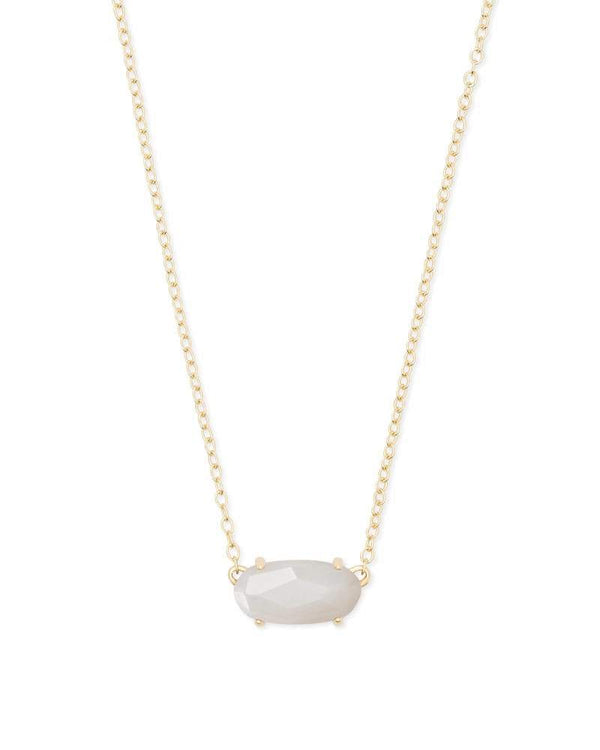 Kendra Scott - Ever Gold Pendant Necklace - Ivory Mother