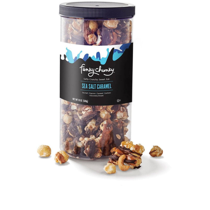 Funky Chunky - Sea Salt Caramel | Chocolate Popcorn