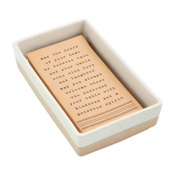 Mudpie - Napkin - Farm Ceramic Guest