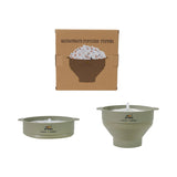Silicone Microwave Popcorn Popper by Finch + Fennel