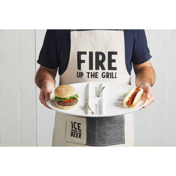 Mudpie - Cooking Accessory - Fire Up the Grill Apropn