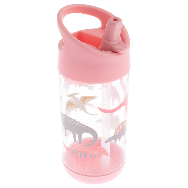 Stephen Joseph - Flip Top Bottle Pink Dino