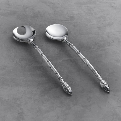 Beatriz Ball - Salad Server & Utensils - Garden Asparagus