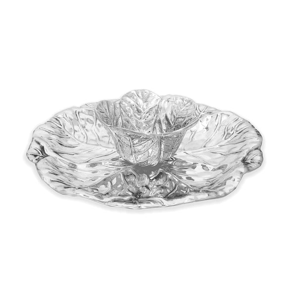 Beatriz Ball - Bowls - Garden Cabbage Tray with Dip Bowl