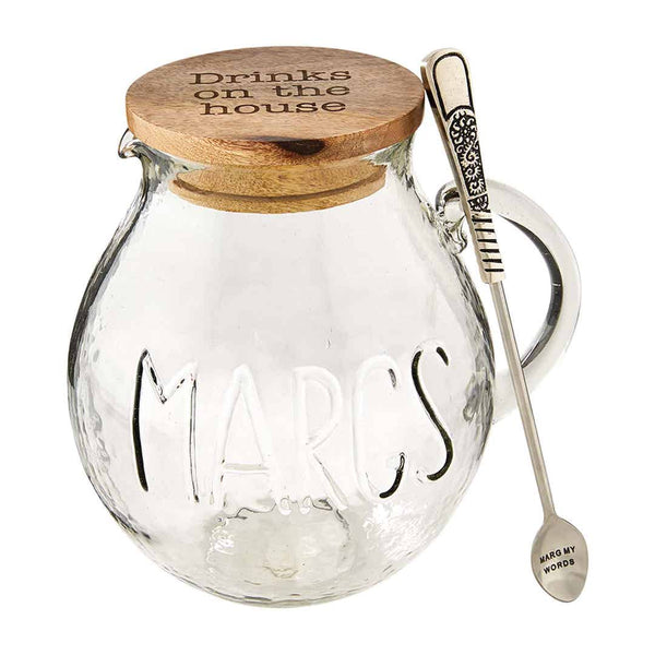 Mudpie - Pitcher - Glass Marg