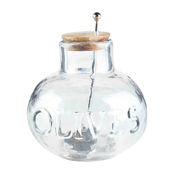 Mudpie - Jar - Glass Olive /spoon
