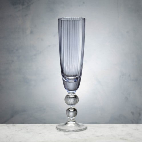 Beatriz Ball - Glasses Glass Venice Champagne Flute Blue