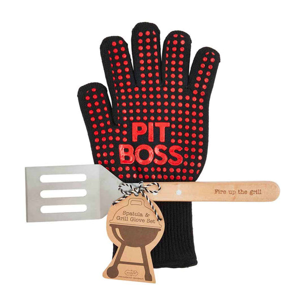 Mudpie - Utensil - Grill Glove and Spatula Set