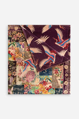 Johnny Was Laurel Canyon Cozy Blanket - Fabiana Scarf, folded, both sides