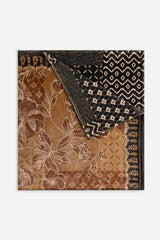 Johnny Was Laurel Canyon Cozy Blanket - Monitclarie Scarf, folded, both sides