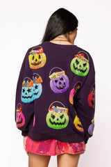 Queen of Sparkles - Dark Purple Multi Candy in Halloween