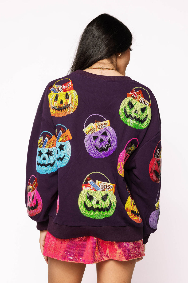 Queen of Sparkles - Dark Purple Multi Candy in Halloween