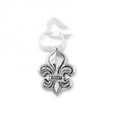 Beatriz Ball - Ornaments - Holiday Fleur De Lis Ornament