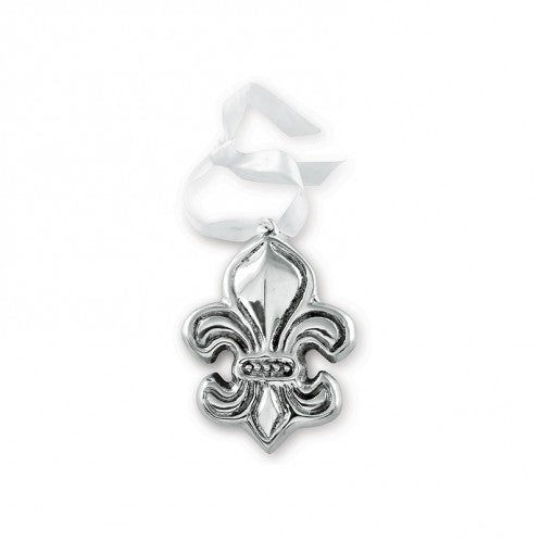 Beatriz Ball - Ornaments - Holiday Fleur De Lis Ornament