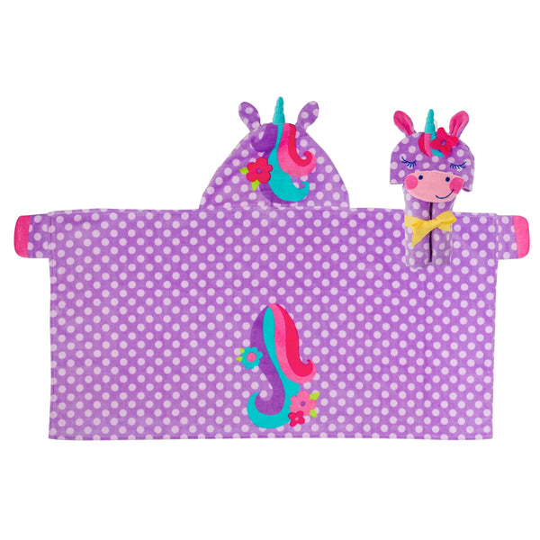 Stephen Joseph - Hooded Towel Unicorn