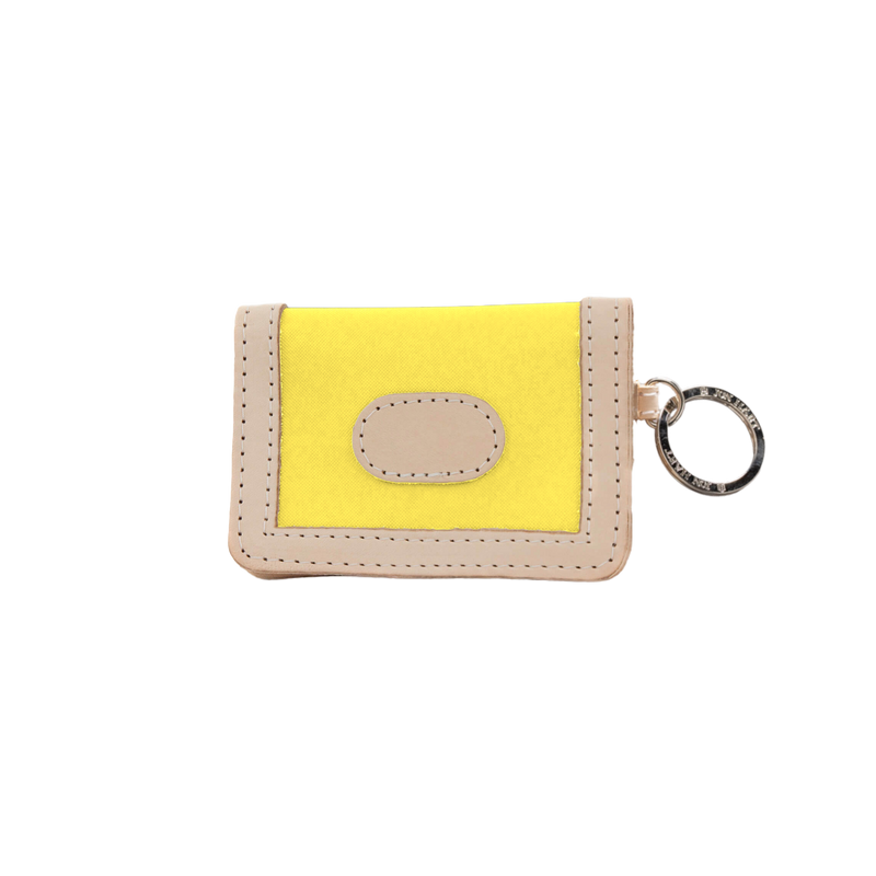 Jon Hart Design - Wallet - Id - Lemon Coated Canvas