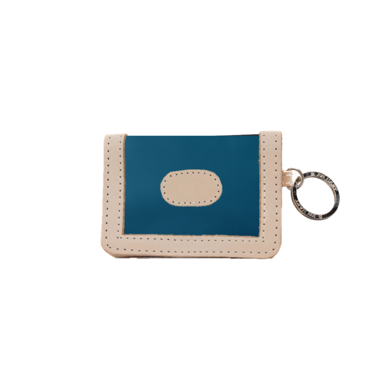 Jon Hart Design - Wallet - Id Wallet - French Blue Coated Canvas