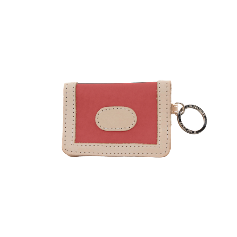 Jon Hart Design - Wallet - Id - Coral Coated Canvas