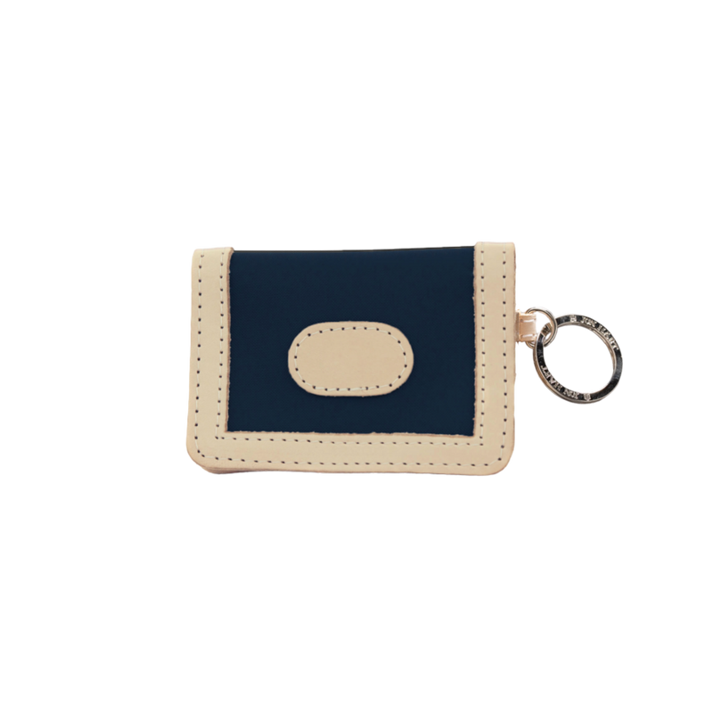 Jon Hart Design - Wallet - Id - Navy Coated Canvas