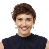 Interlok Braid Petite Leverback Earrings, view 2