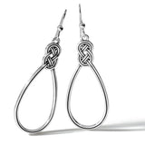 Interlok French Wire Earrings, view 2