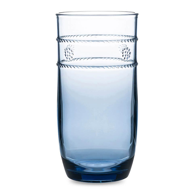 Juliska - Drinkware - Isabella Acrylic Blue Large Beverage