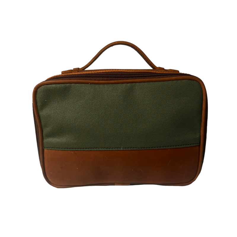 Jon Hart Design - Travel - Jh Dopp Kit - Olive Canvas