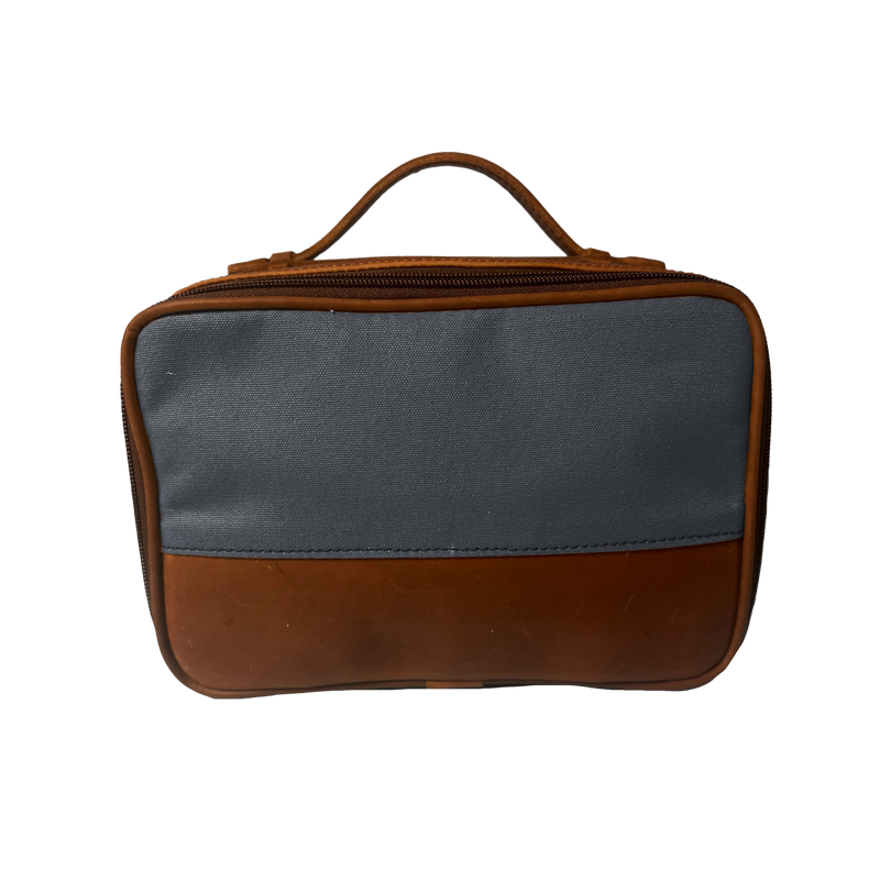 Jon Hart Design - Travel - Jh Dopp Kit - Smoke Canvas