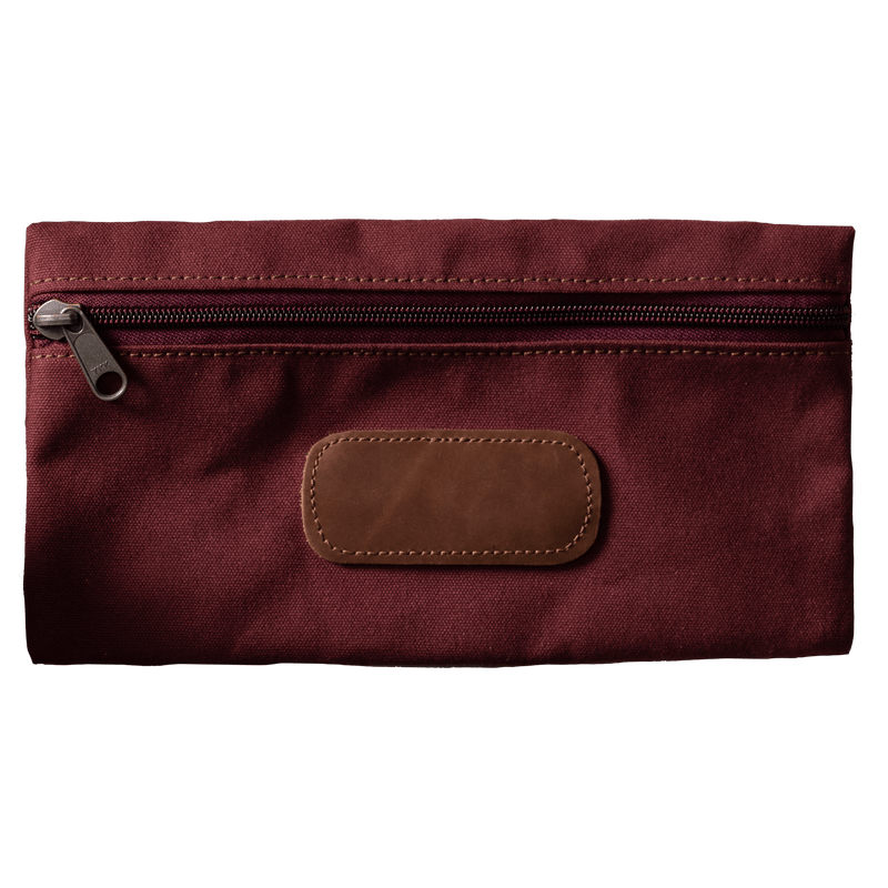 Jon Hart Design - Travel - Jh Large Pouch - Brick Canvas